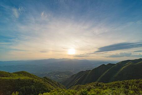 湖南郴州泗洲山延时摄影