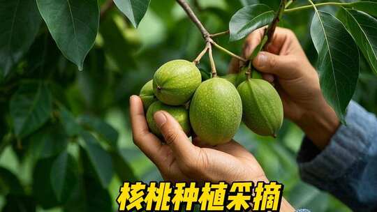 核桃种植采摘