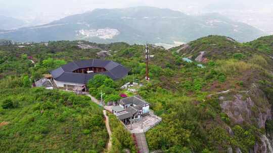 浙江温岭方山，春天的景色，杜鹃花，映山红