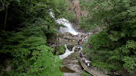 航拍洛阳嵩县白云山