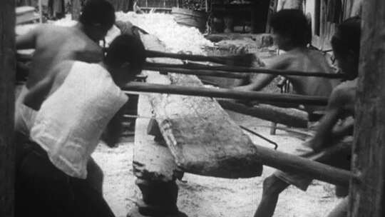 清朝、民国时期的木工