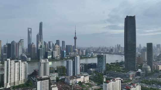 上海北外滩航拍空镜视频素材模板下载