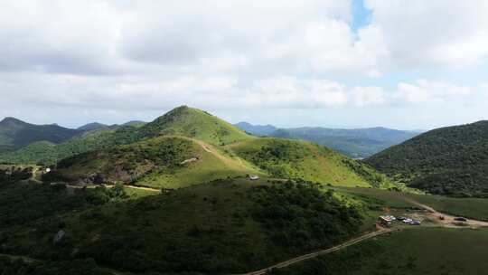 福清大姆山草场航拍