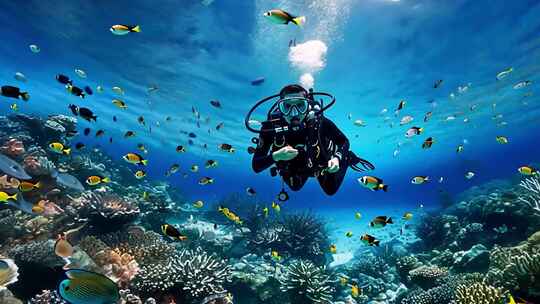 海底生物与潜水探险