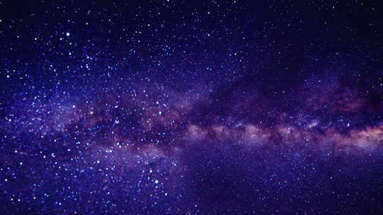 银河空间与星星科学动画