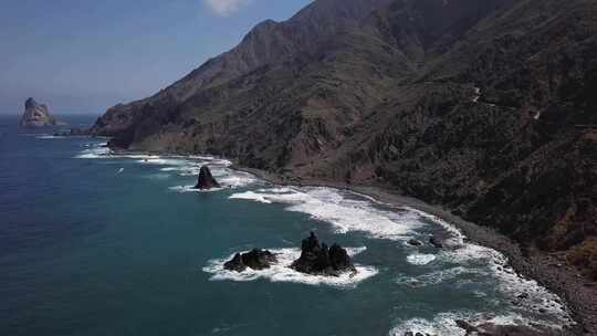 贝尼霍海滩，特内里费岛的天线