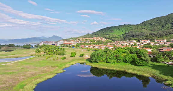 依山傍海别墅住宅区