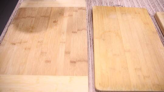 菜板案板竹制木质不同材质视频素材模板下载