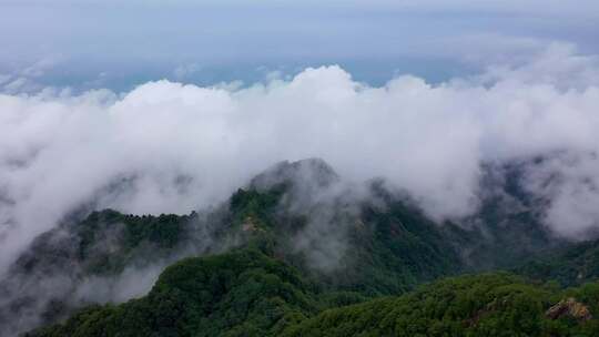 南五台山 钟南山 秦岭 云海 日出 云彩 蓝天