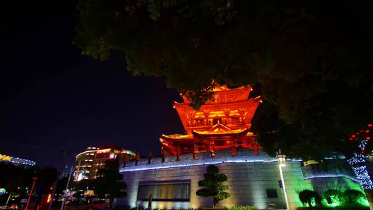 桂林逍遥楼夜景