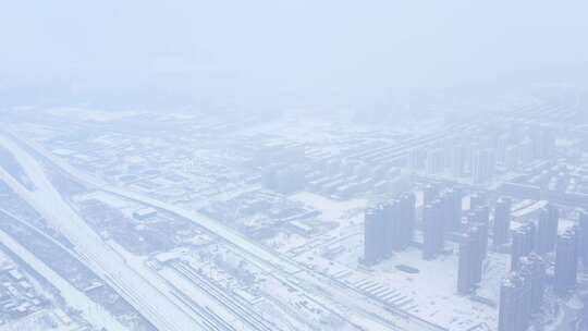 风景 冬季 冬天 雪景 下雪