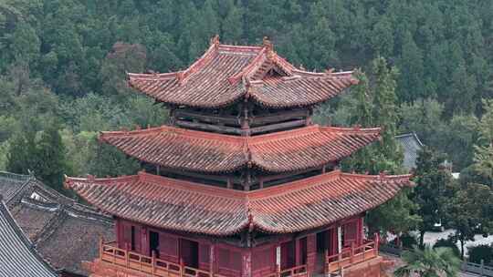 航拍平顶山汝州风穴寺