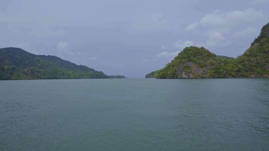 兰卡威海域海洋海岛风光