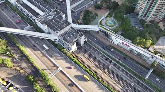 香港铜锣湾马路街景