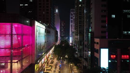繁华深圳CBD夜景