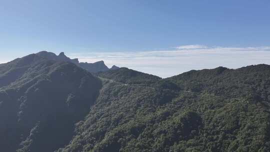 陕西安康云海梯田风光