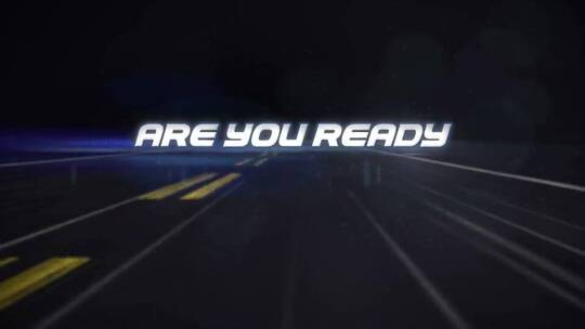 快速道路标题动画电影预告AE模板