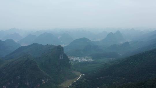 4K广西南宁大明山景区