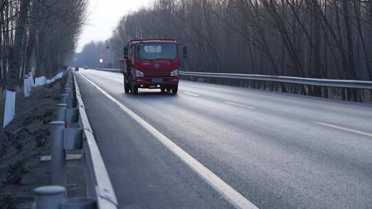 车流 公路 行驶车辆 道路 飞驰而过