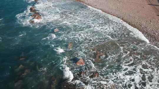 大海浪花 海浪海水海边