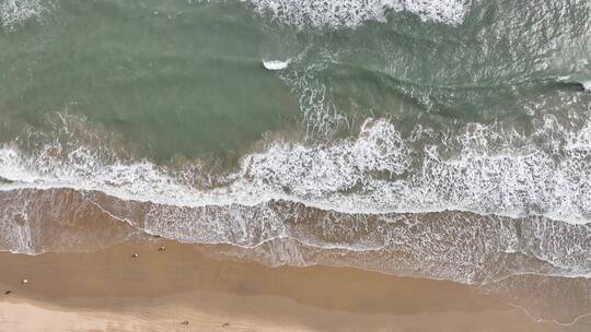 航拍大海灯塔治愈系海浪风景海景海南长焦