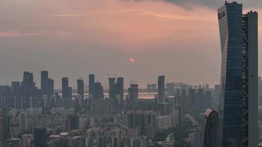 深圳南山产业园 地标景色航拍