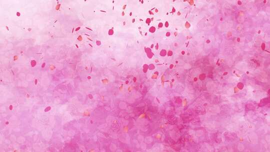 粉色玫瑰花瓣情人节女神节背景