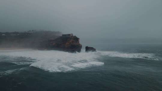 纳扎尔，大浪，葡萄牙，暴风雨