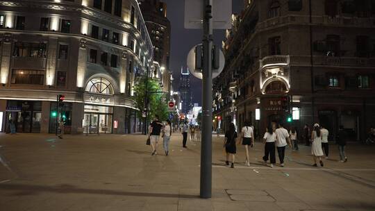 南京东路夜景