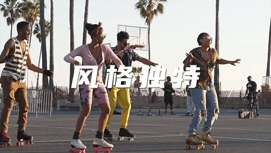 简洁时尚炫酷街舞宣传展示AE模板