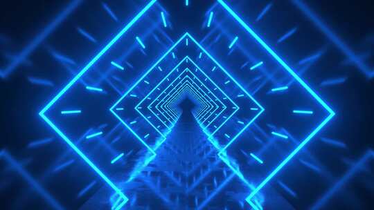 科技时空隧道 科技感隧道