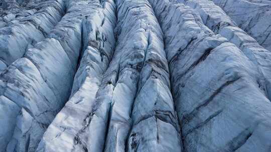 冰岛的Svnafellsjkull冰川