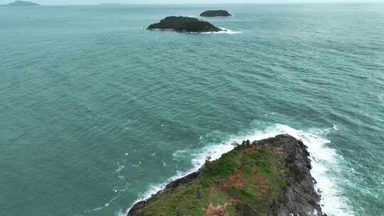 航拍泰国普吉岛本岛及周边海岛自然风光