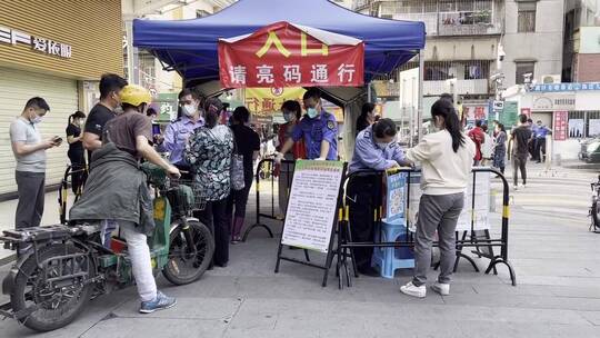 深圳核酸检测现场