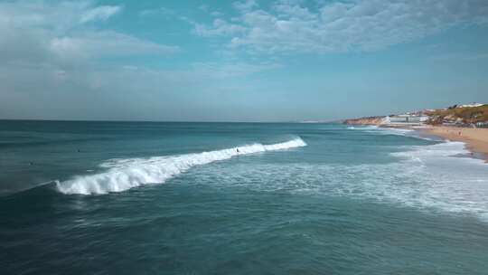 冲浪，海浪，海滩，大西洋