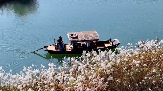 中国杭州西溪湿地秋日美景