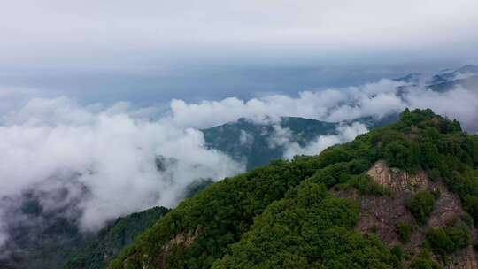 南五台山 钟南山 秦岭 云海 日出 云彩 蓝天