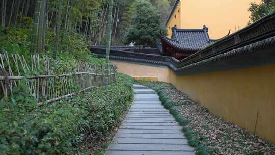 绍兴新昌大佛寺视频素材模板下载