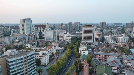 佛山禅城地标区域延时