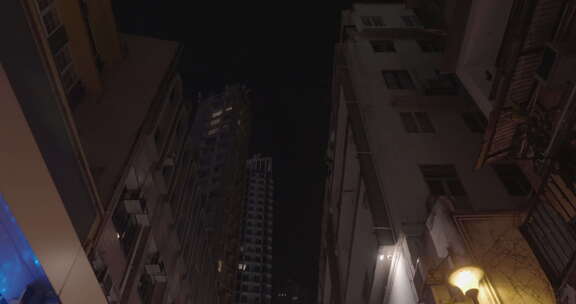 香港半山扶梯夜景