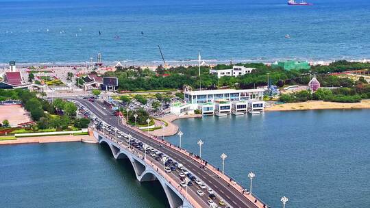 日照市海边旅游旺季