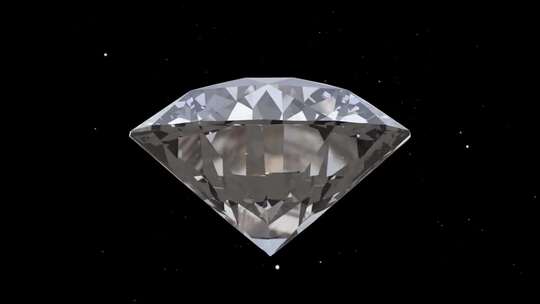 巨大的钻石动画旋转