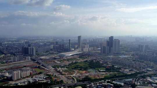 2023广州增城新塘城市建设视频素材模板下载