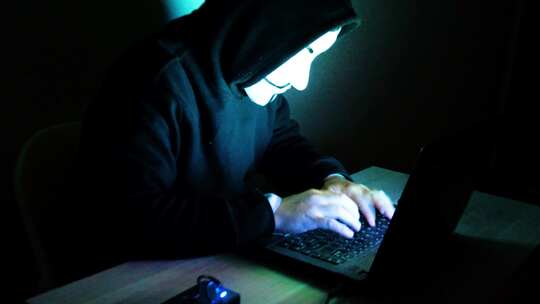 黑客在远程攻击网络视频素材模板下载