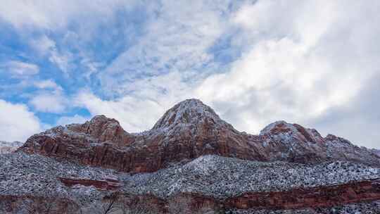 Hills，Frozen，犹他州，温特