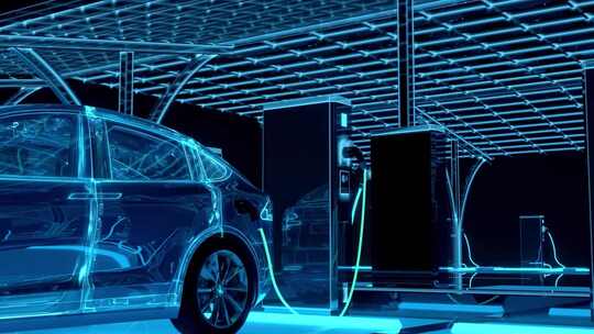 全息汽车行驶新能源未来科技