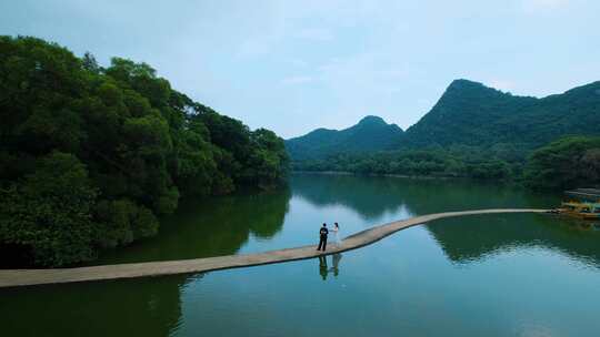 柳州龙潭公园风雨桥