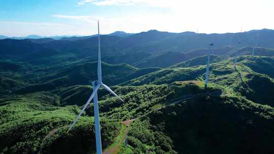 风力发电大风车新能源