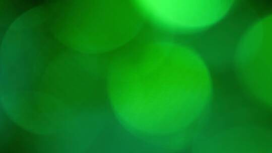 绿色虚幻光点光斑动态背景 (1)