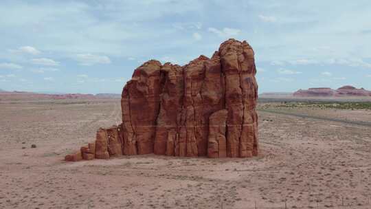 亚利桑那州纳瓦霍印第安人保留地岩石的形成